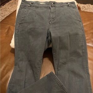 Pilcro Charcoal Straight Leg Jeans